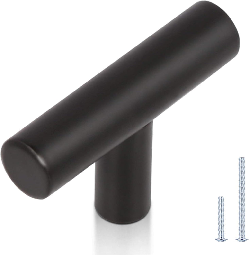 30 Pack Black Stainless Steel Cabinet Pulls and Handles A472