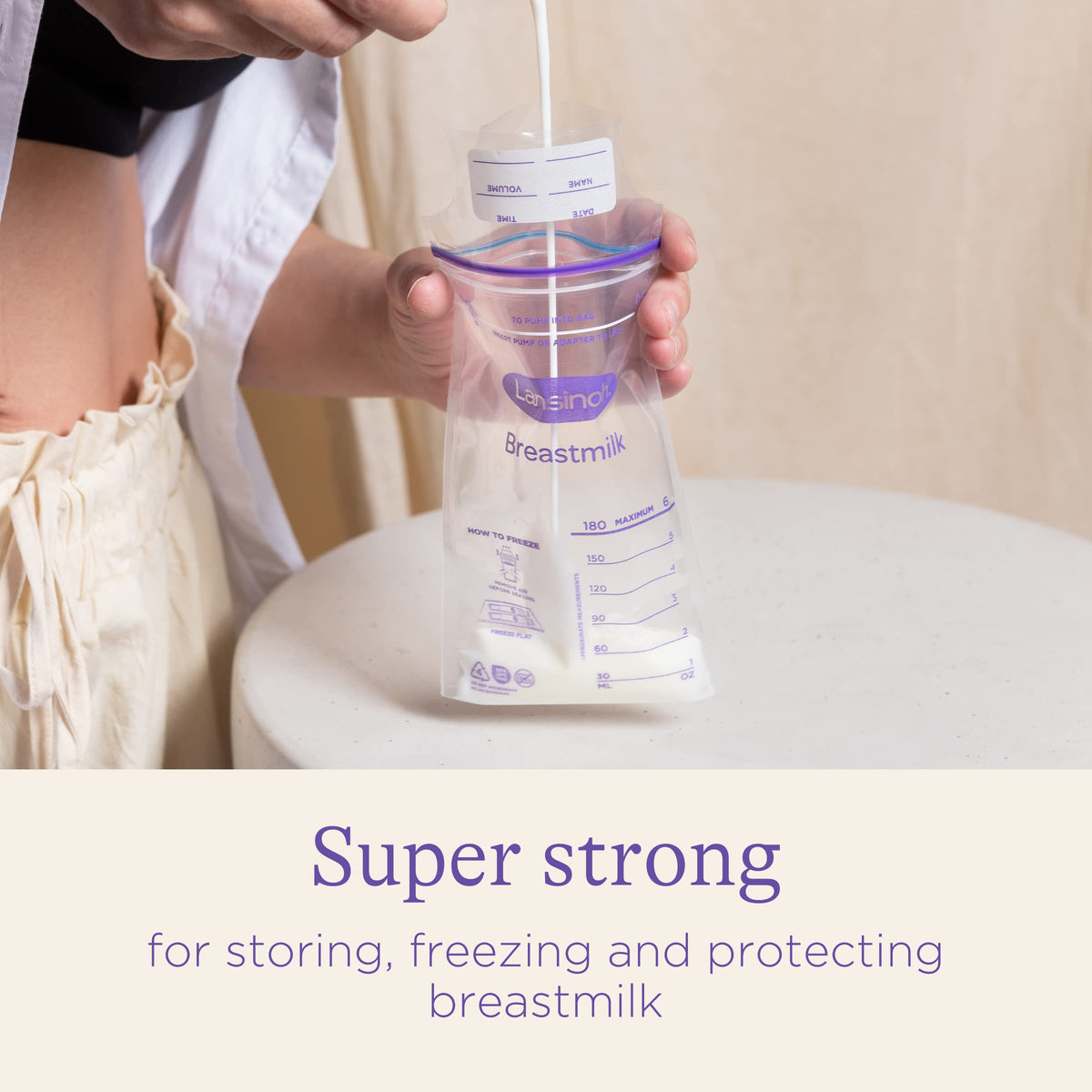 100 Ct Breastmilk Storage Bags L13705