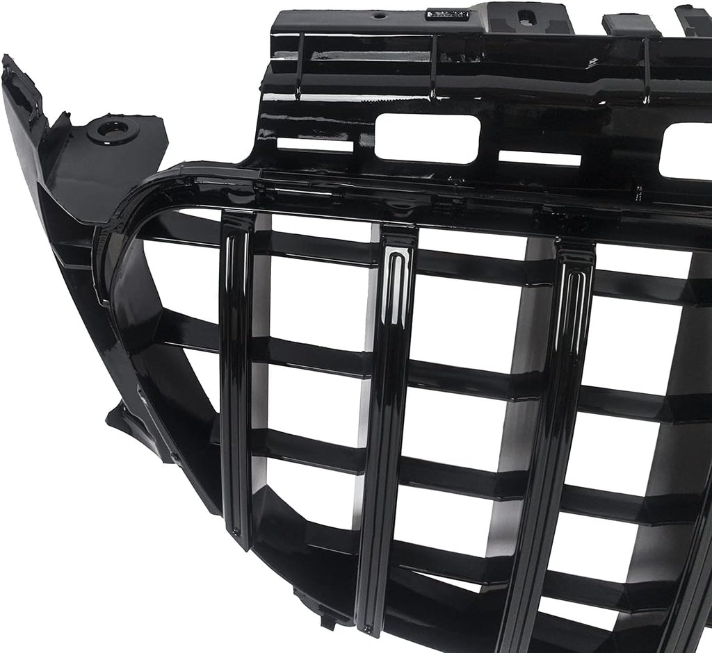 Black Front Grill Grille with Camera Hole R947395