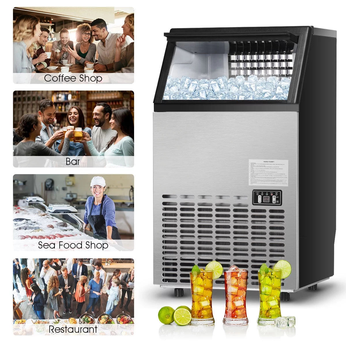 Built-In Stainless Steel Ice Maker L920