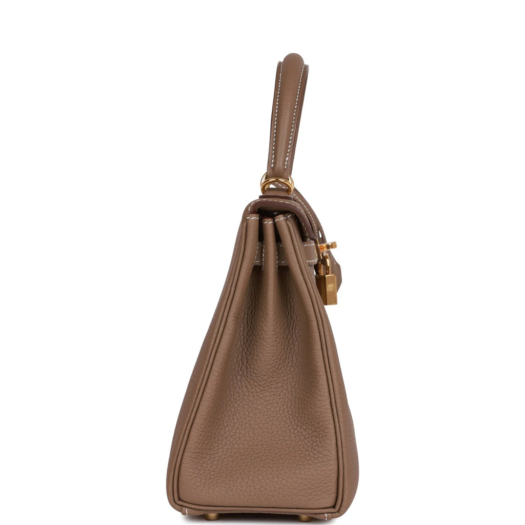 Etoupe Togo Leather Bag R93566