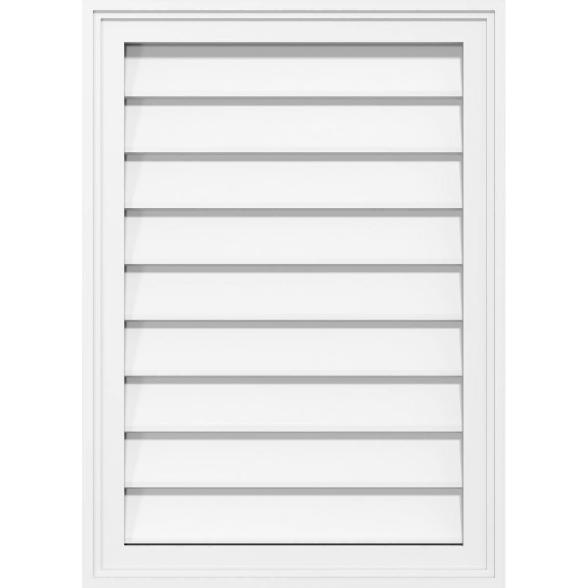 PVC Gable Vent C639028