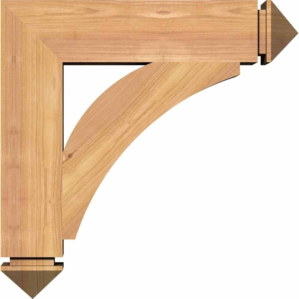 Western Red Cedar Smooth Bracket Z873208