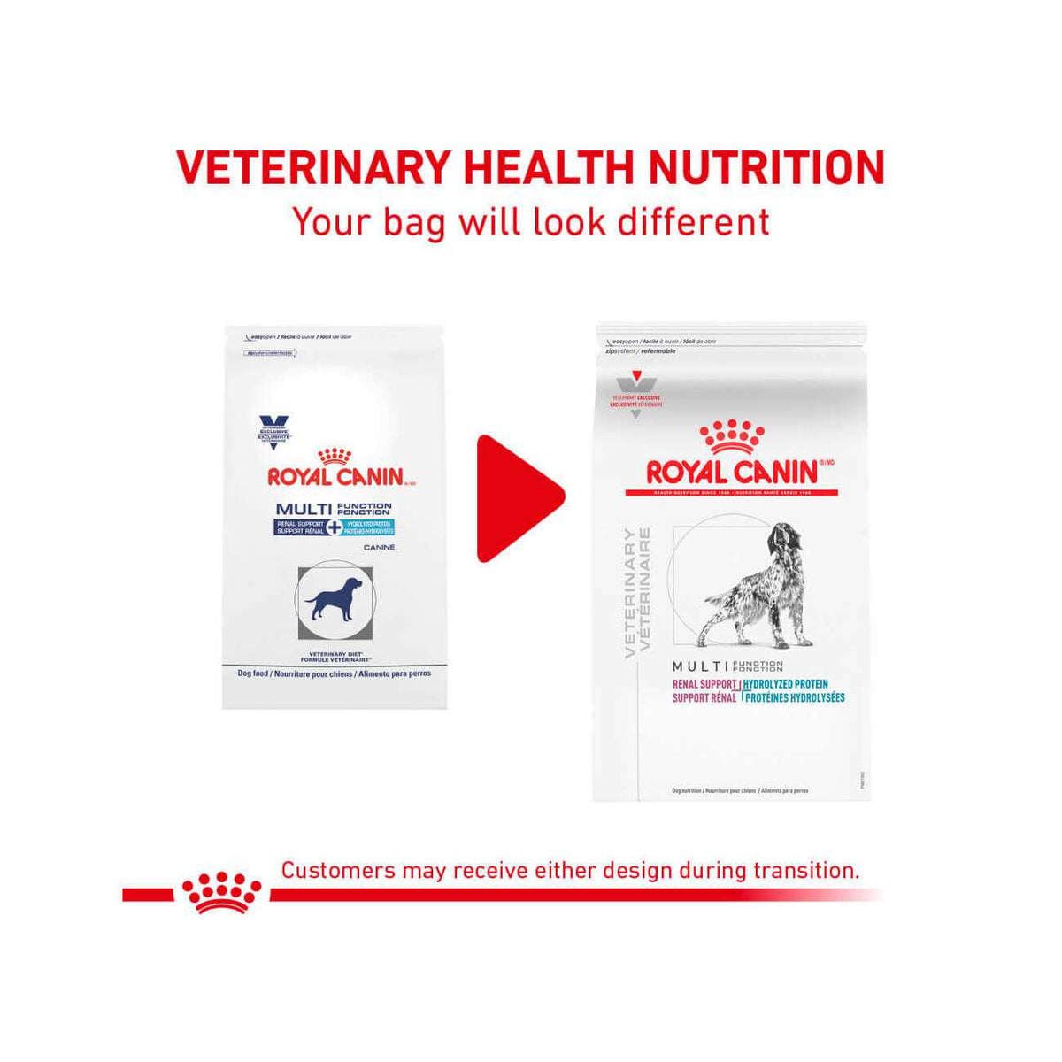 Veterinary Diet Canine Multifunction Renal Support Hydrolyzed Protein Dry Dog Food Y78272