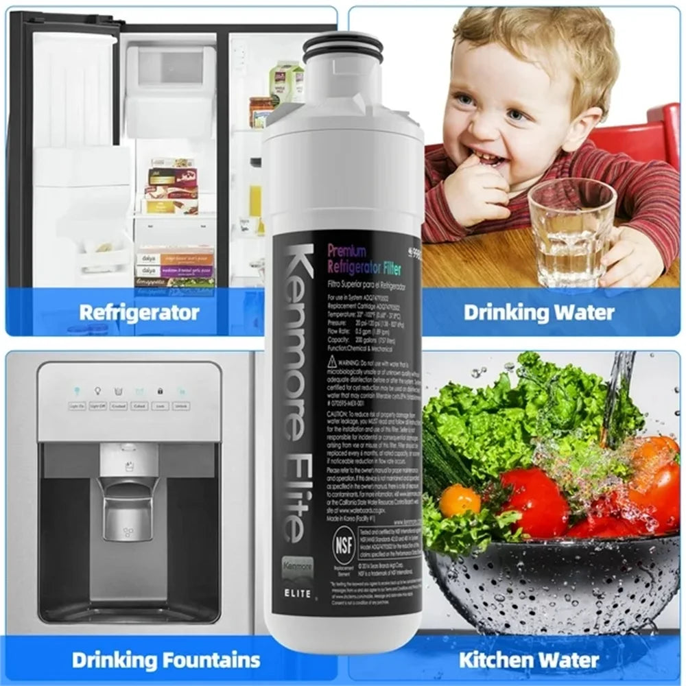 3 Pack Replacement Refrigerator Water Filter A9202