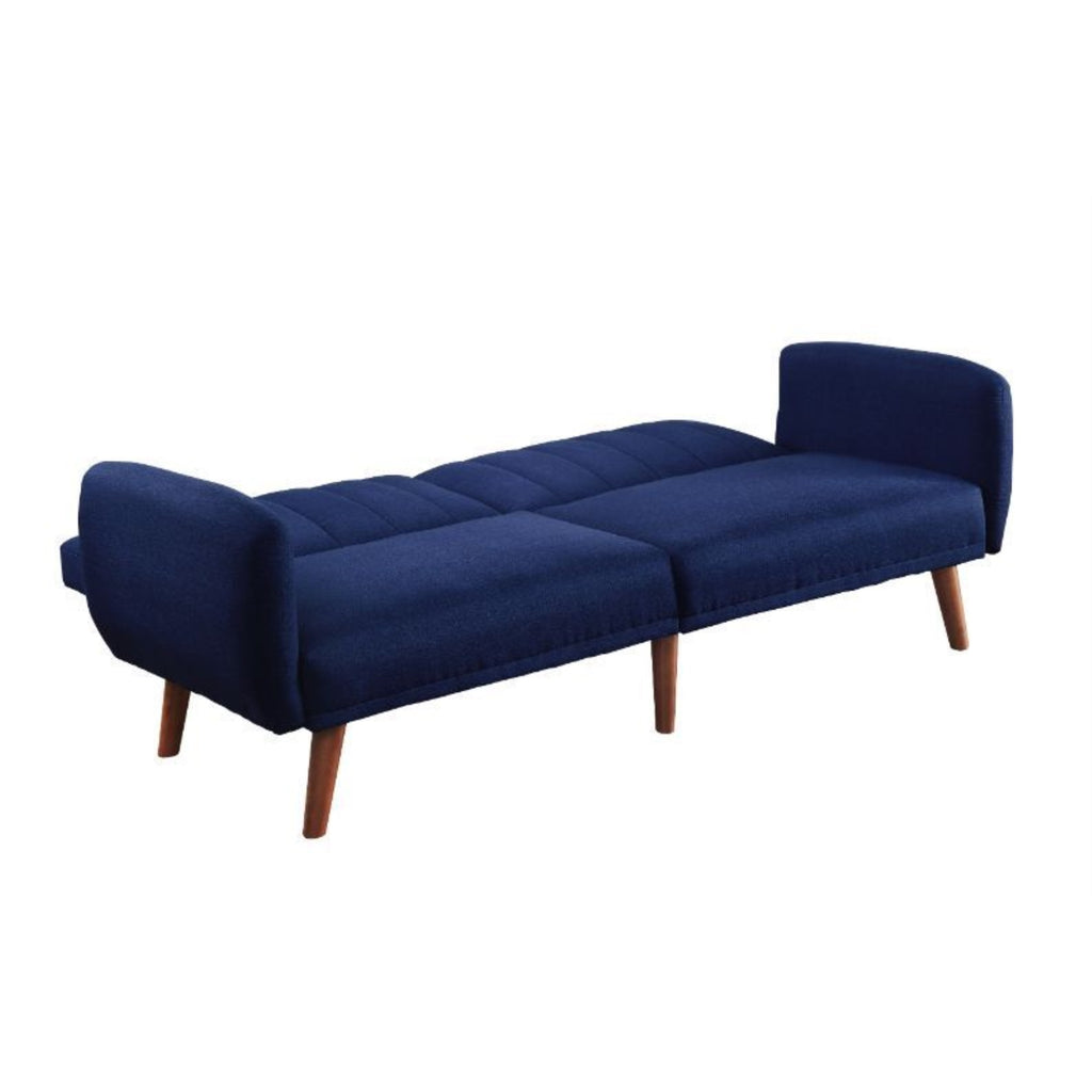 Blue Linen Adjustable Sofa R886