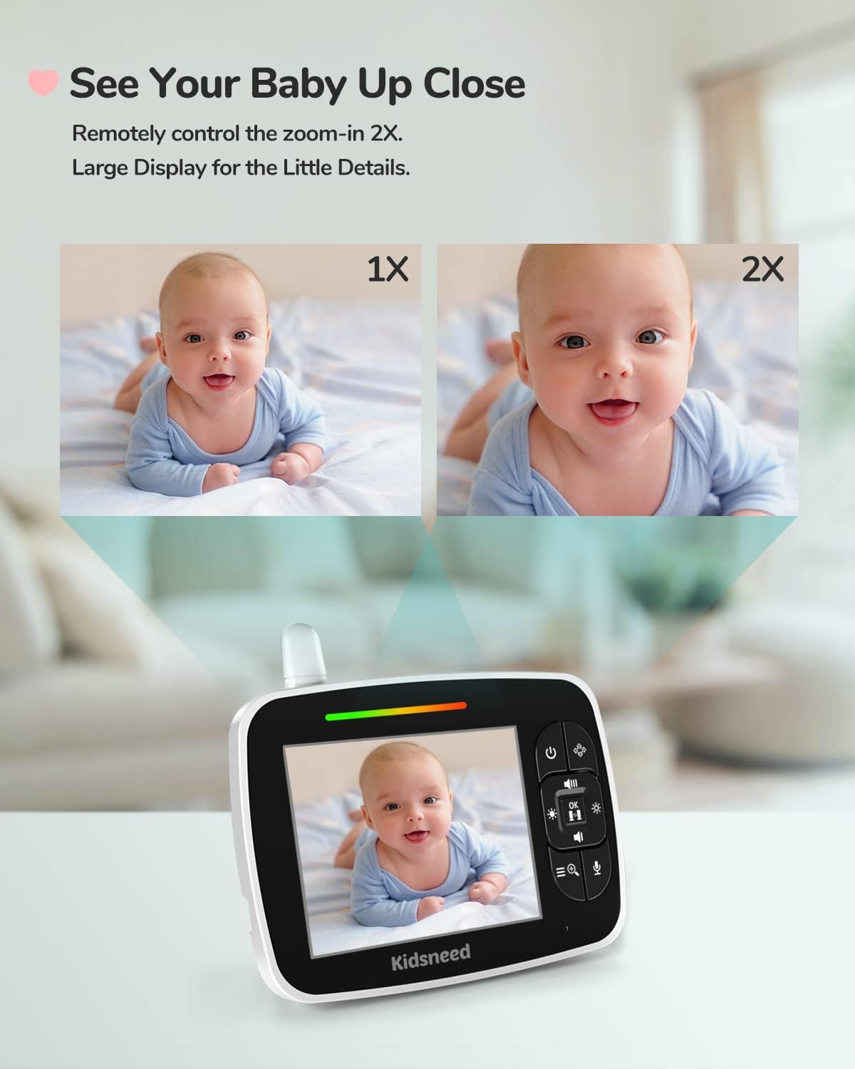Video Baby Monitor with Camera and Audio M40859