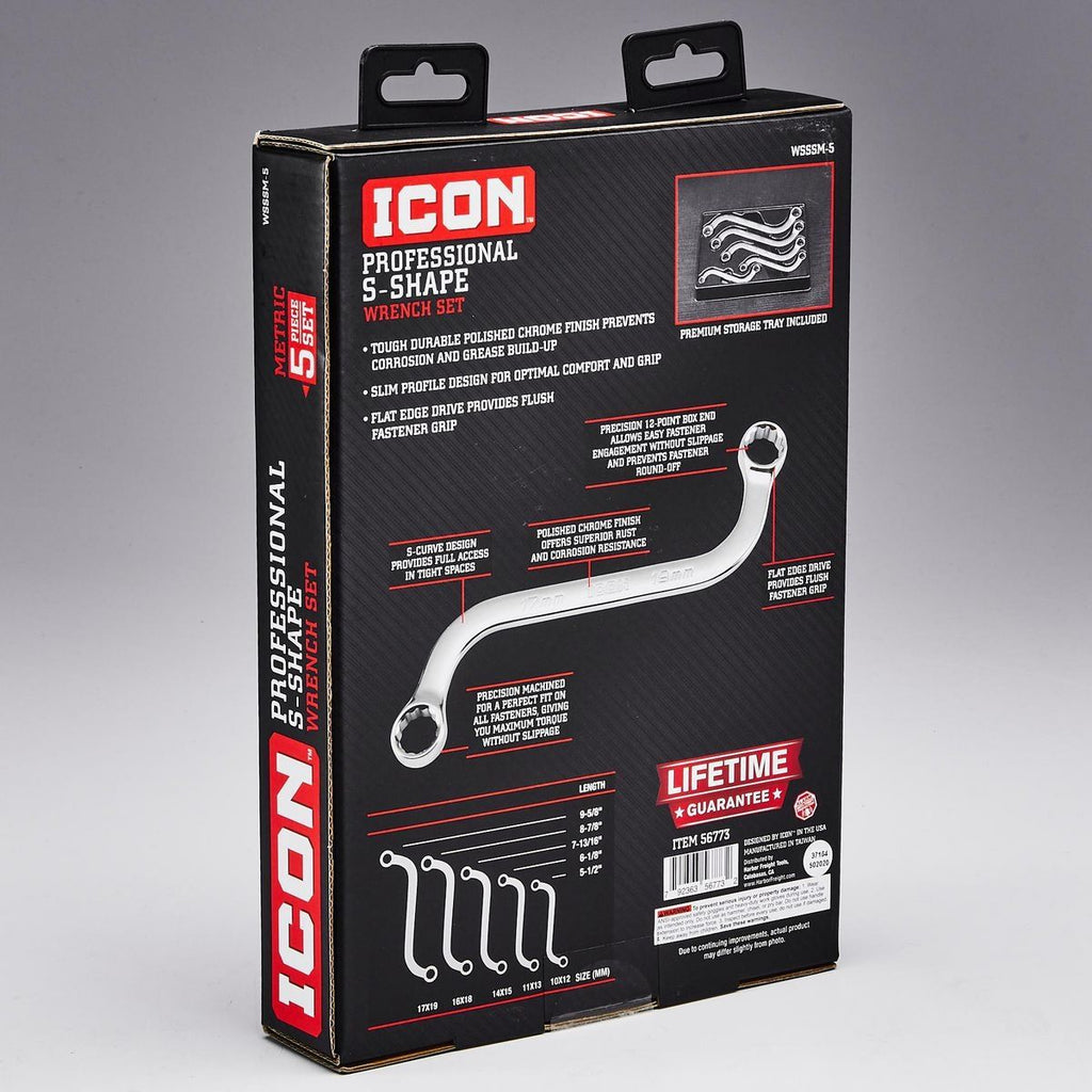 Metric Wrench Set, 5 Piece N765935