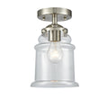 Brushed Satin Nickel Semi-Flush Mount Light W525102