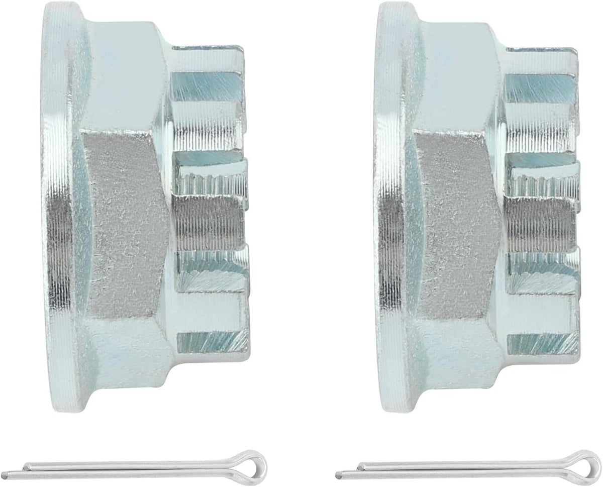 Front & Rear Axle Nuts with Pins 2Pcs U27396