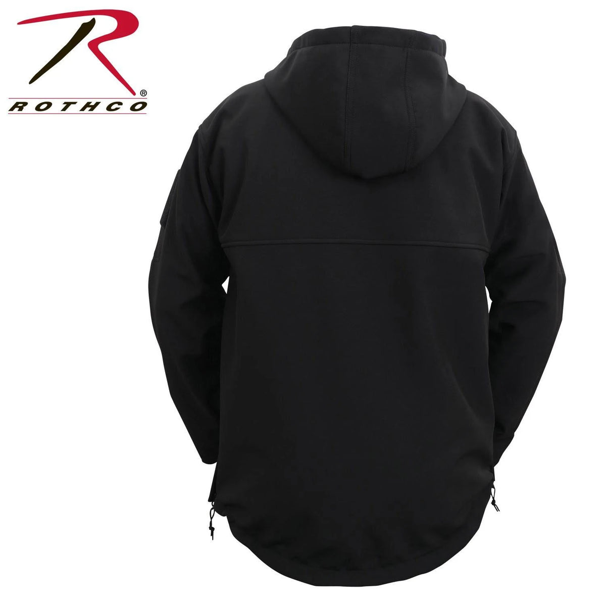 Black Soft Shell Anorak Z65478