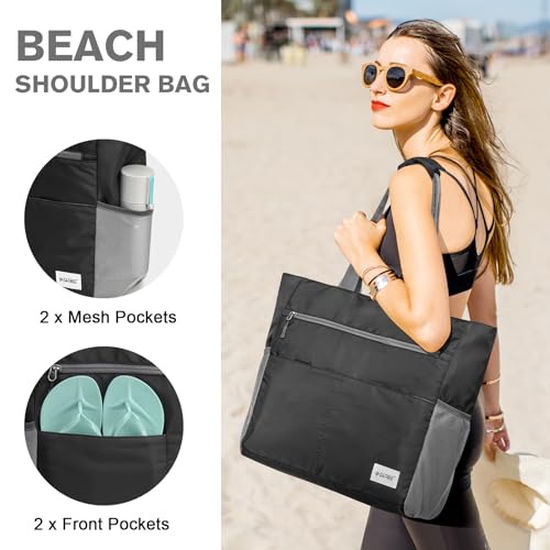 Waterproof Sandproof Large Capacity Foldable Beach Tote Bag P572849