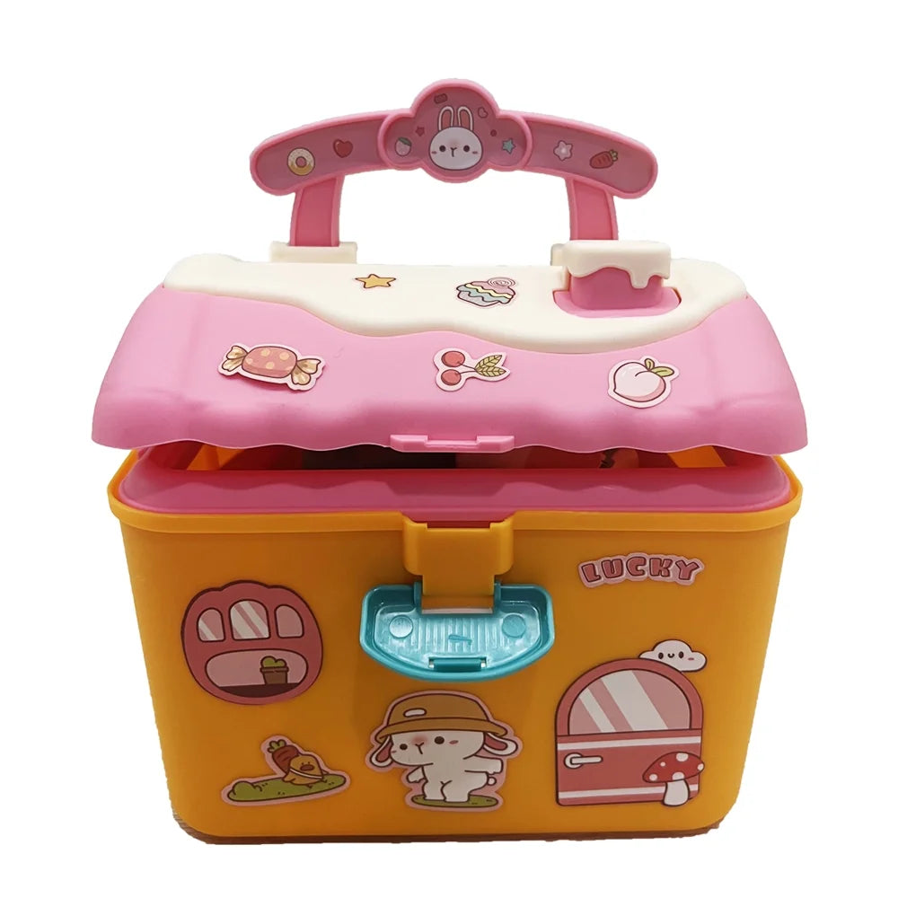 Kids Picnic & Kitchen Playset with Color Changing Play Foods S364341