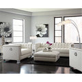 3-piece Upholstered Tufted Sofa Set Pearl White R3116