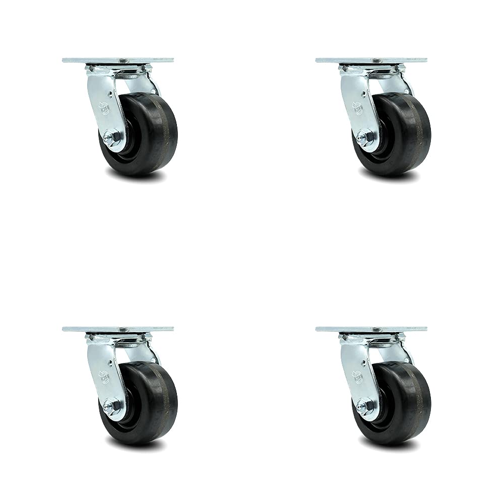 10 Inch Swivel Caster with Semi-Pneumatic Wheel F77486