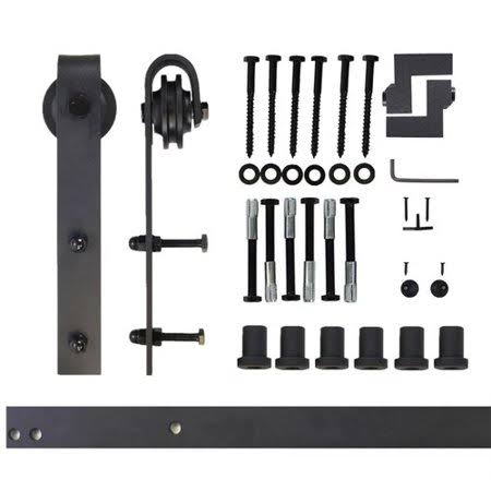 5 ft. Single Door Barn Door Hardware B65240