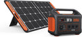 Solar Generator 1000 with 2X SolarSaga 100X and 3x110V/1000W AC Outlets Y682