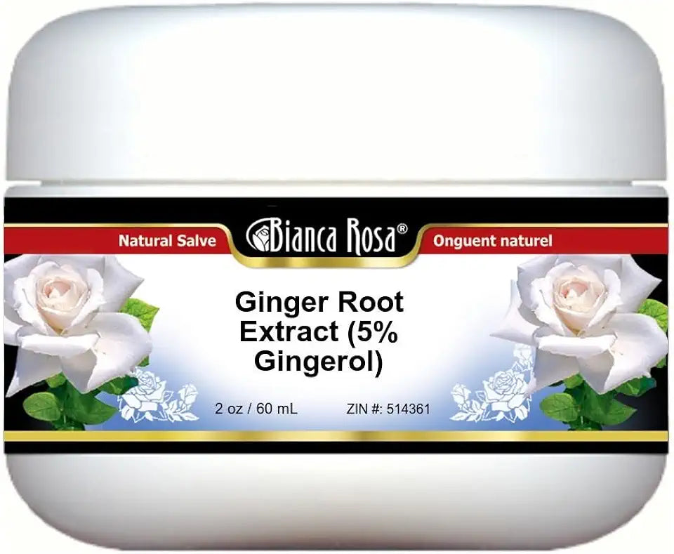 Ginger Root Extract 5% Gingerol Salve Ointment 2 oz 3 Pack R56356