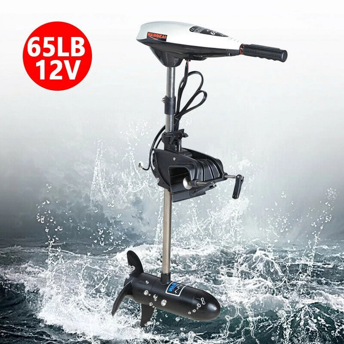 65LBS 12V Electric Trolling Outboard Motor A941262