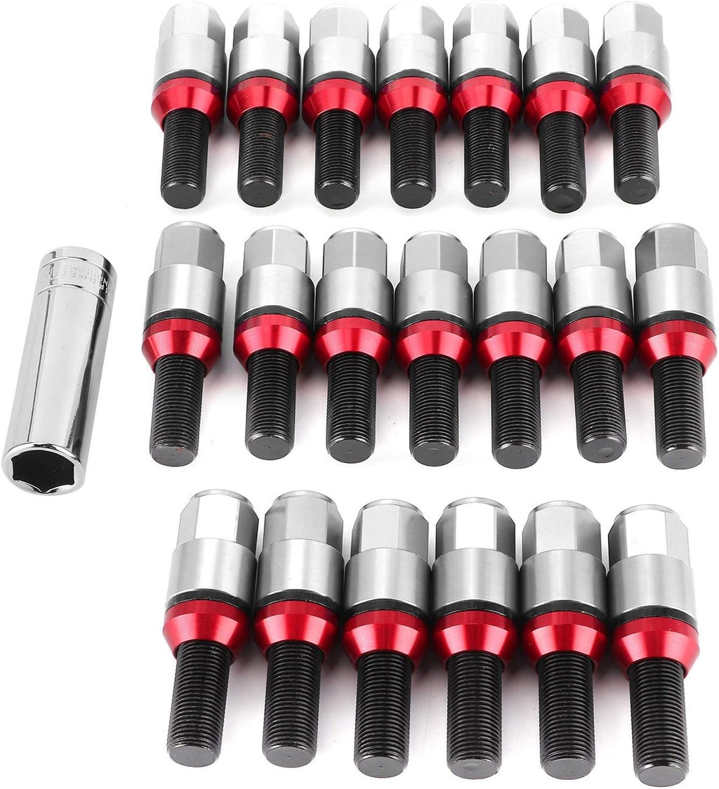 20Pcs M14x1.25 Conical Acorn Seat Wheel Lug Bolts X57410