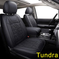 Black & Blue Waterproof Faux Leather Seat Covers Full Set O951384