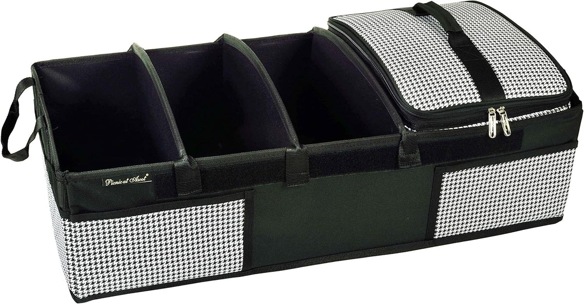 Rigid Base Trunk Organizer with 28 Can Cooler H2917