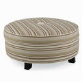 Tufted Round Ottoman R86069
