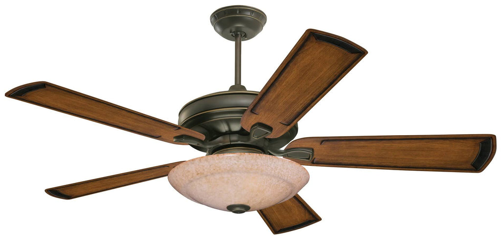 Set Of 5 Walnut Finish Fans T48457