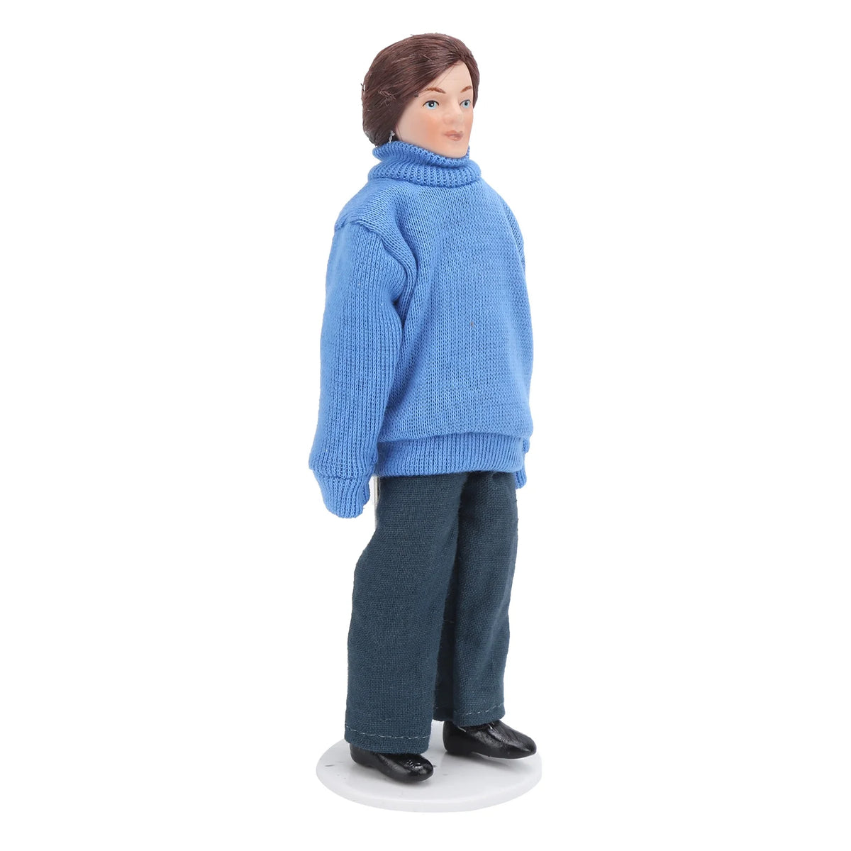 Porcelain Dollhouse People with Rotatable Limbs P720