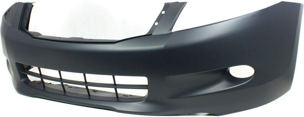 Plastic Bumper Cover Fascia for 2008-2010 Honda Accord EX-L EX Sedan with Fog Light Holes H219333
