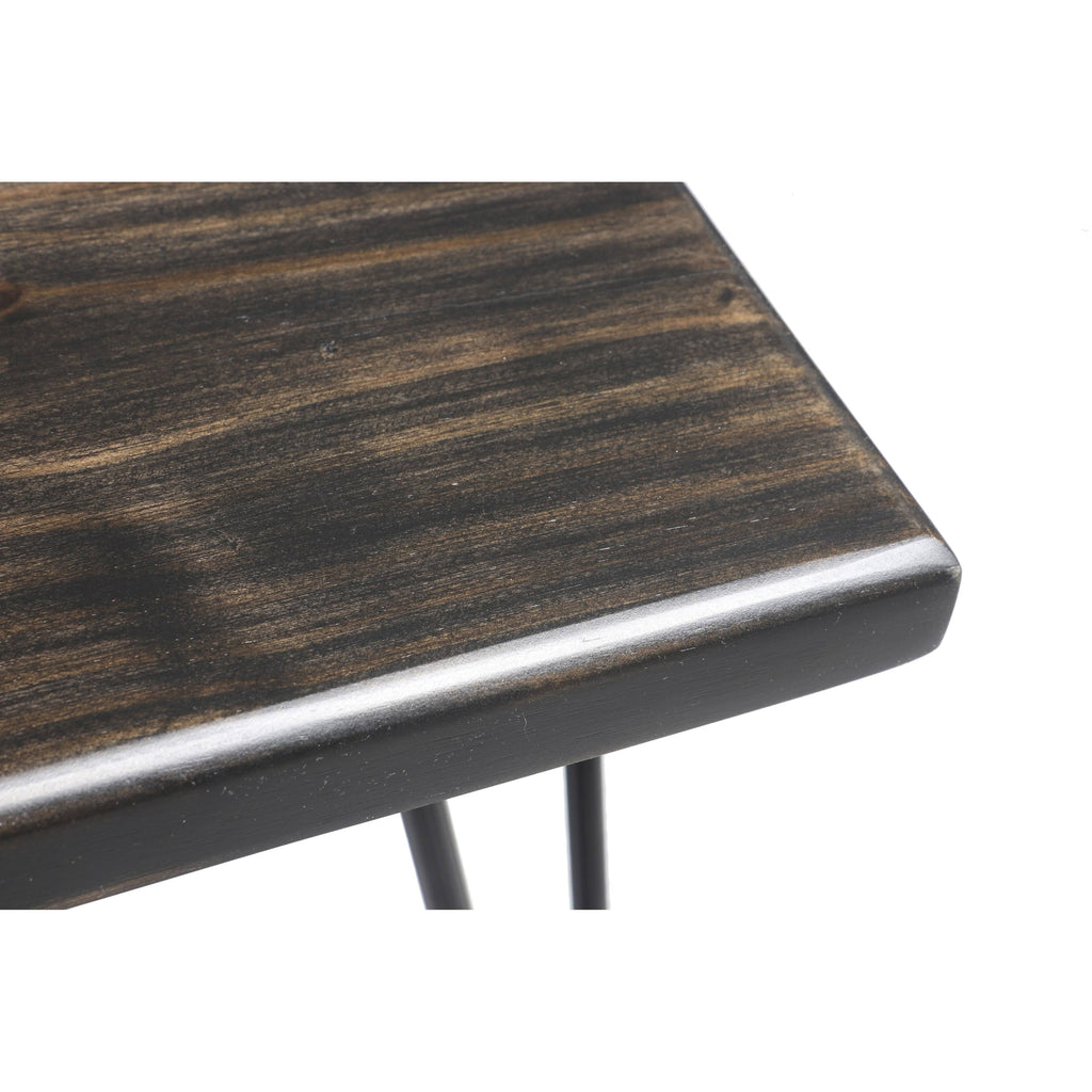 Ebony Wood Bench X2306