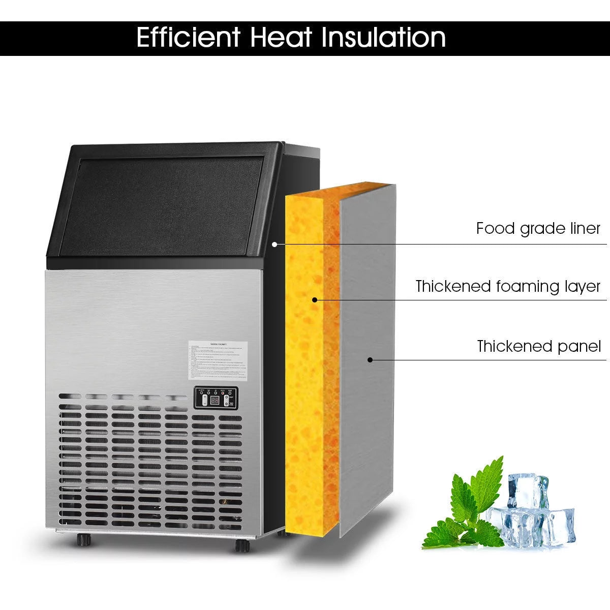 Built-In Stainless Steel Ice Maker L920