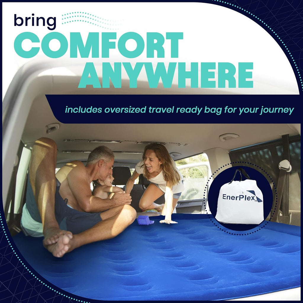 Queen Air Mattress with Built-in Dual Pump A6334