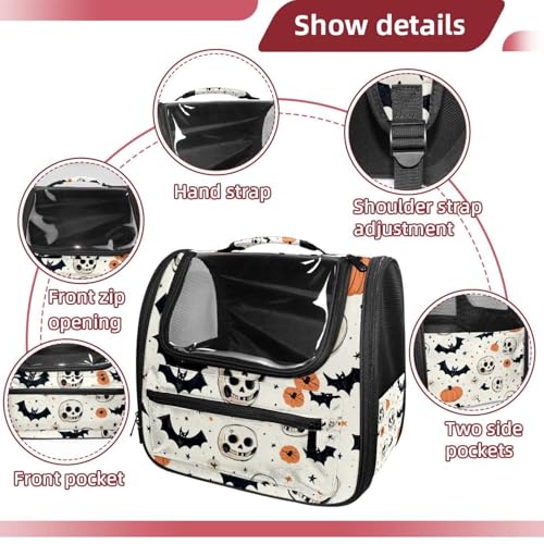 Pet Travel Carrier Soft Sided Portable Bag H4182