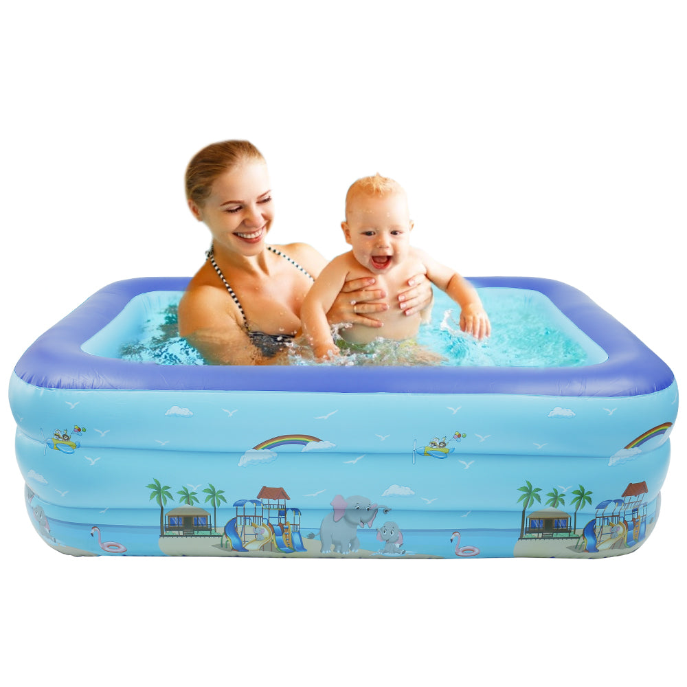 Inflatable Swimming Pool for Kids Adults Family U8246