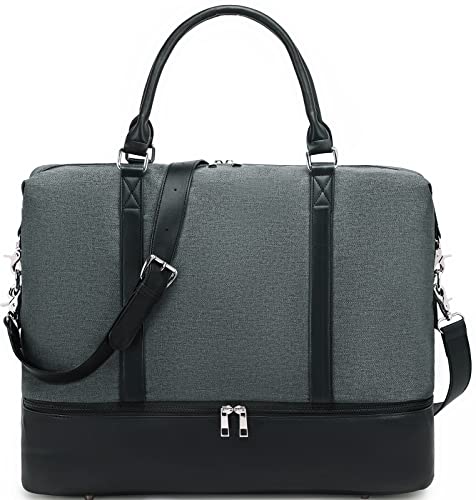 Travel Weekender Bag with Shoe Compartment B86707