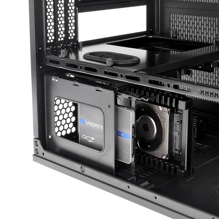 Black ITX Cube Chassis V7776