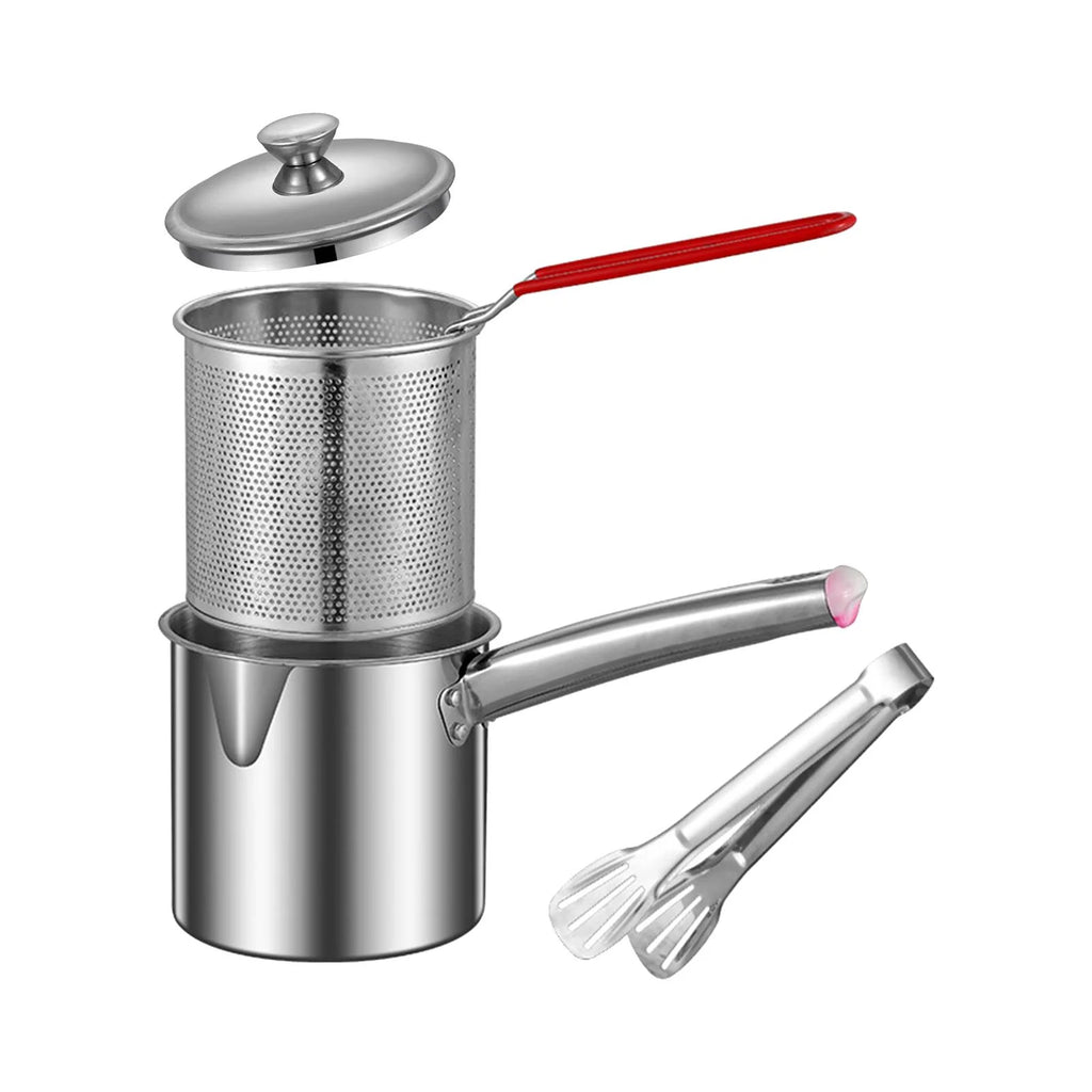 Nonstick Deep Frying Pot with Handles 1.2L H603