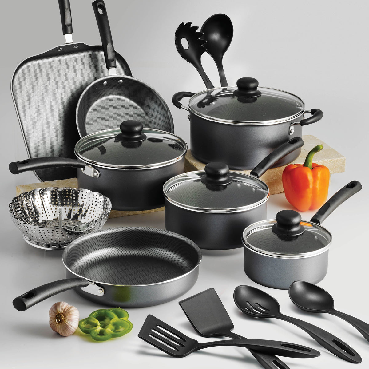 18 Piece Non-stick Cookware Set L767455