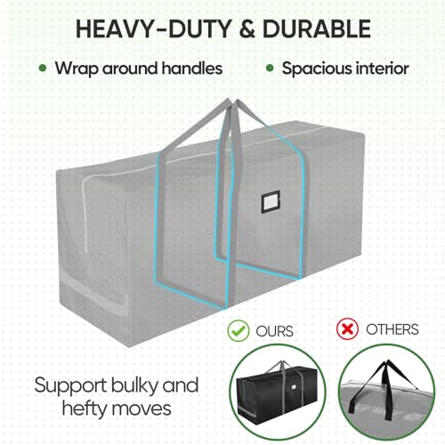 7.5 ft Christmas Tree Storage Bag with Handles and Zippers C84260