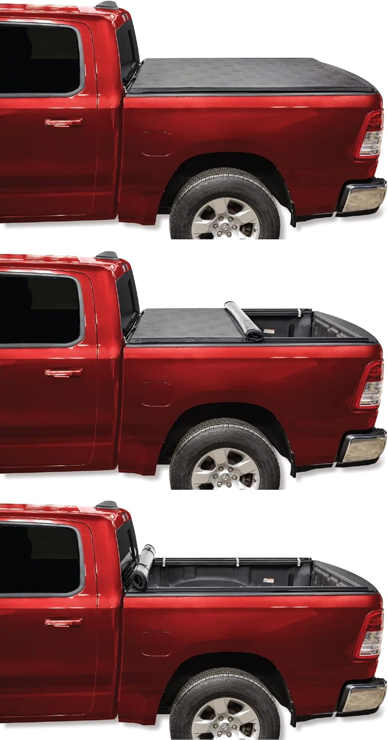 Soft Roll Up Truck Bed Tonneau Cover Z882