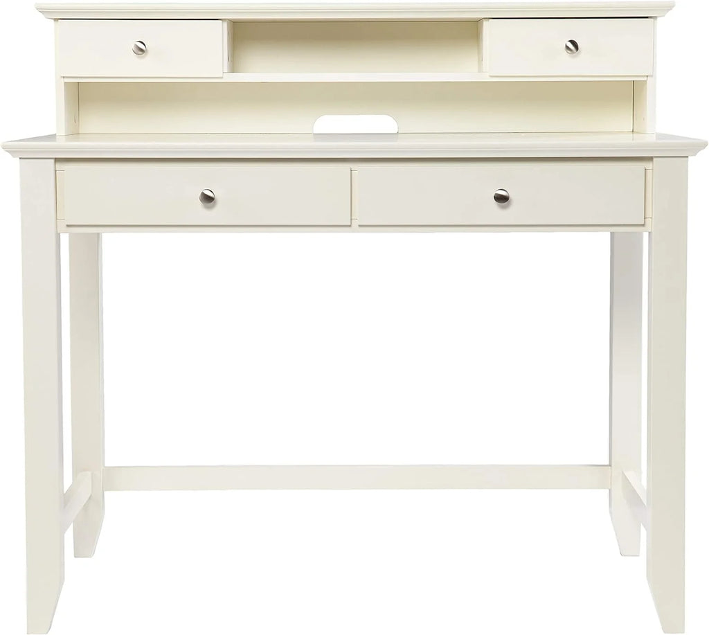 White Secretary Desk L9387