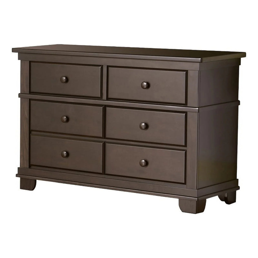 2-Piece Double Dresser and Bookcase Hutch Set Z779