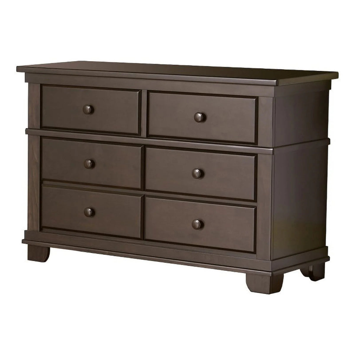 2-Piece Double Dresser and Bookcase Hutch Set Z779
