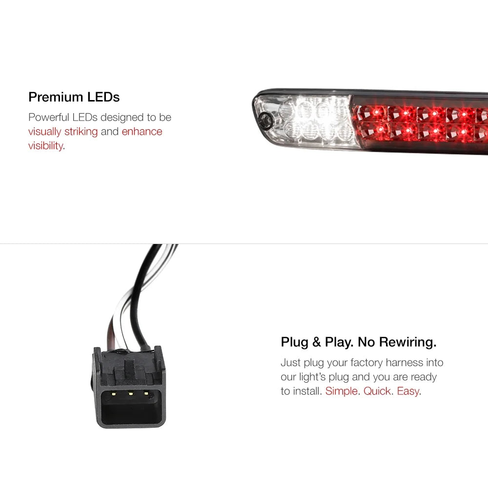 Full LED Third Brake Cargo Light Assembly O731