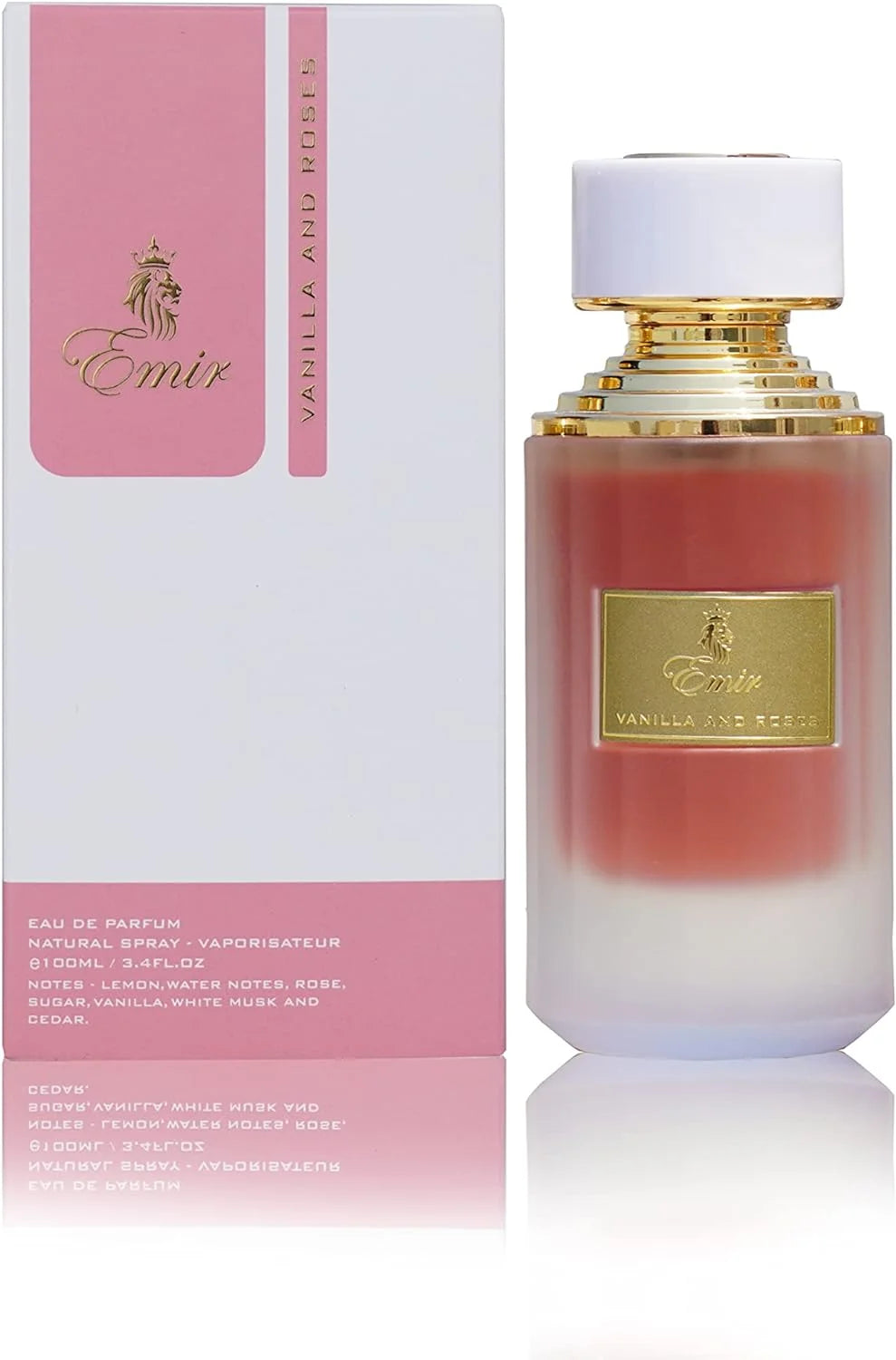 Vanilla and Roses Oriental Perfume 3.4 Fl Oz J931677