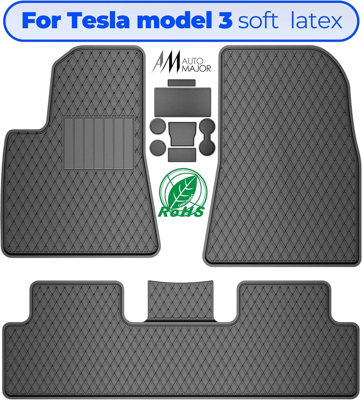 All Weather Floor Mat Set for Ford Bronco 2021+ U635934
