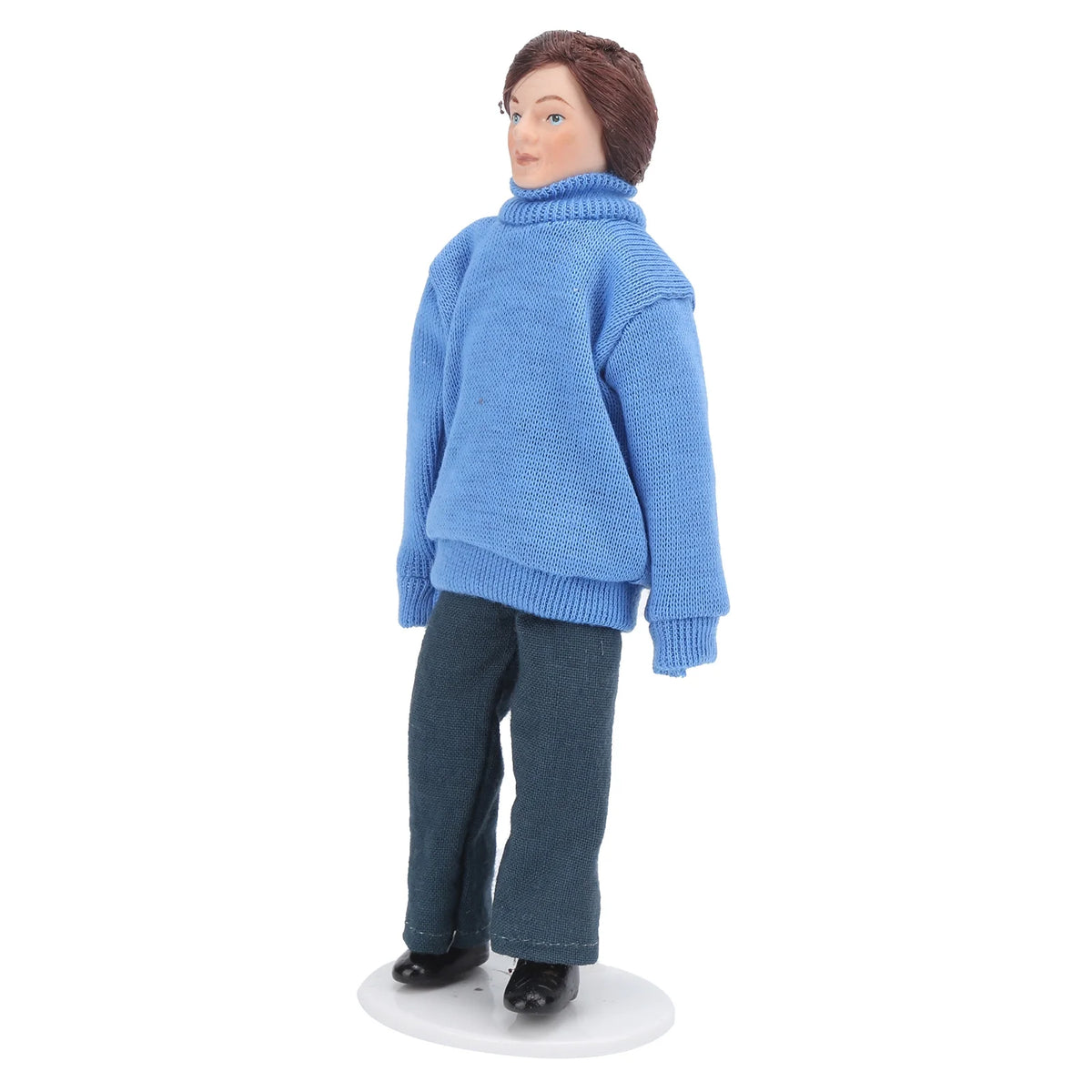 Porcelain Dollhouse People with Rotatable Limbs P720