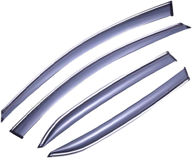 Smoke Side Window Deflectors for Audi A3 Sedan U4059