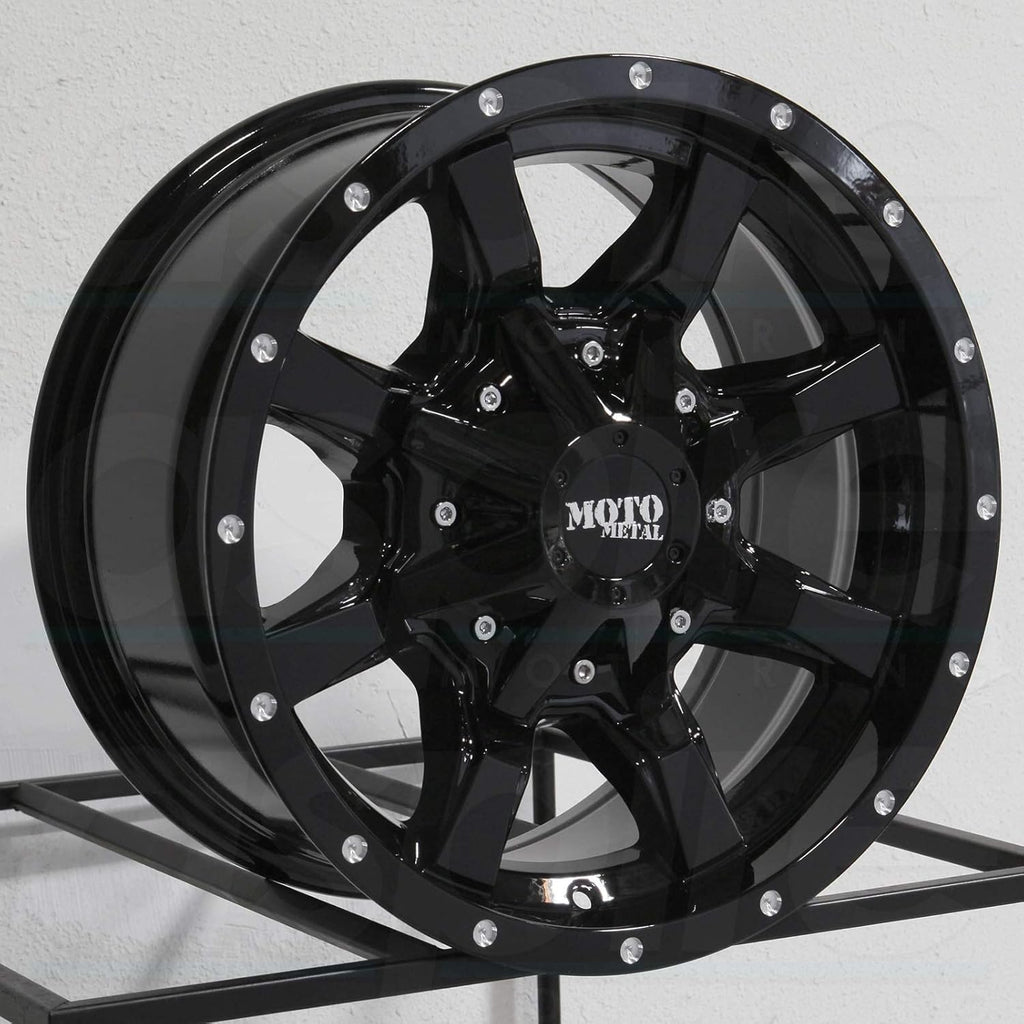 16x8 Gloss Black Wheel Rim G404